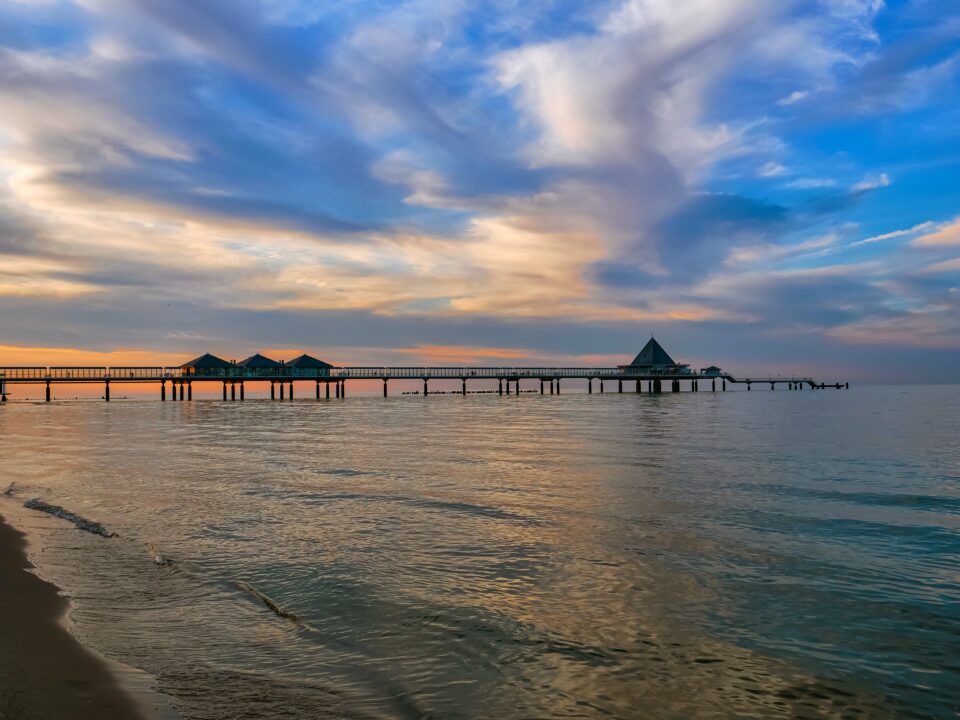Abendstimmung am Meer I