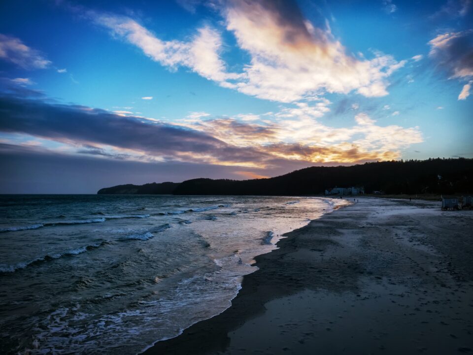 Morgenstimmung am Strand